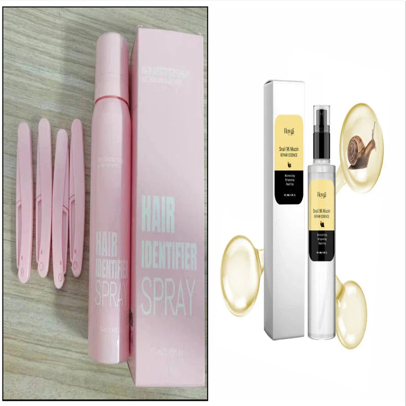 Hair Identifier Spray Set for precise face shaving and skin hydration, 100ml