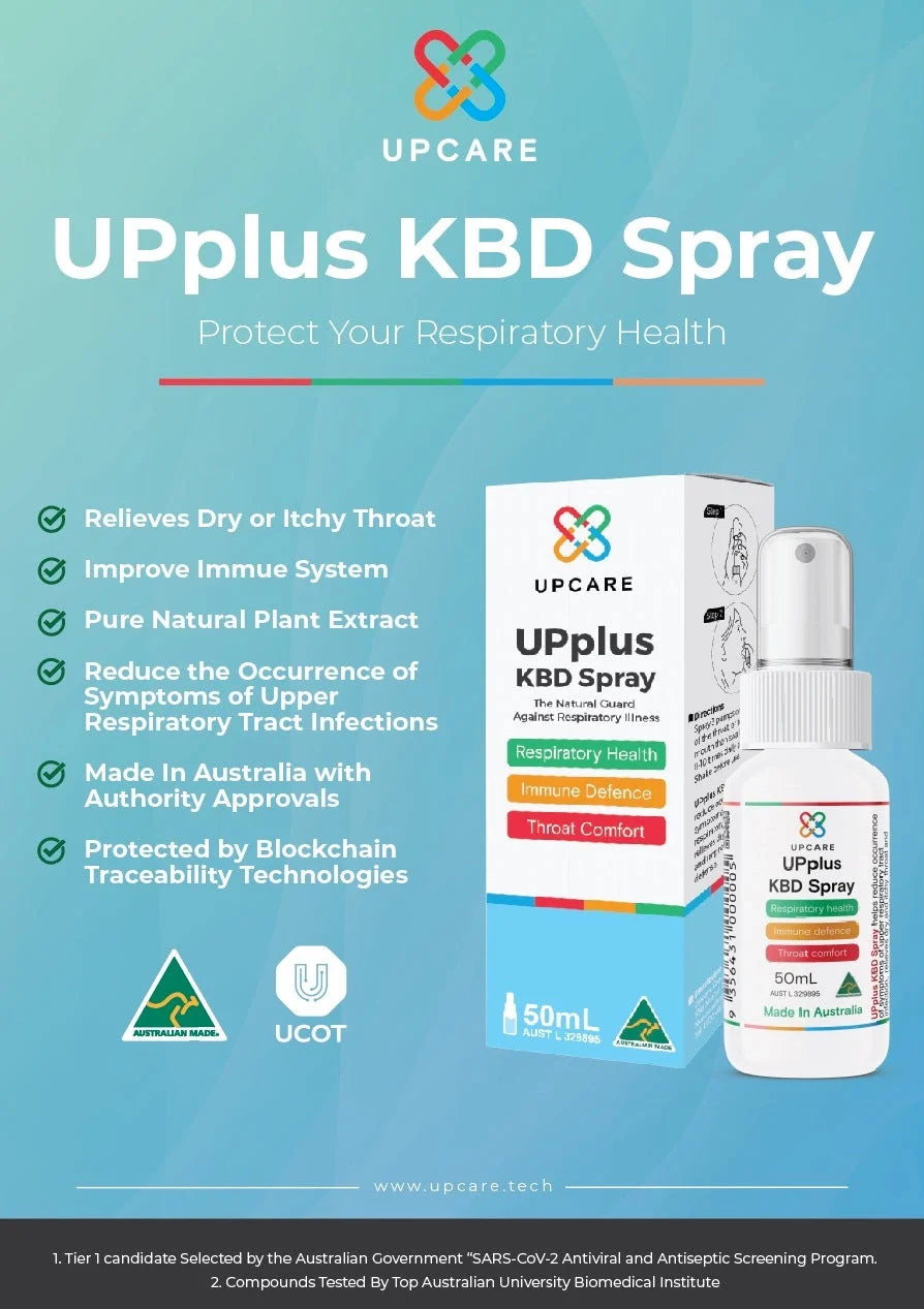 UPplus KBD Spray Oral bottle for respiratory support