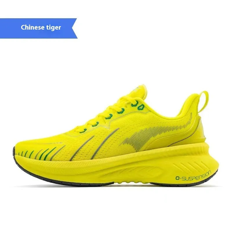 Low-top running sneakers with striped embroidery and tassel details in multiple colour options