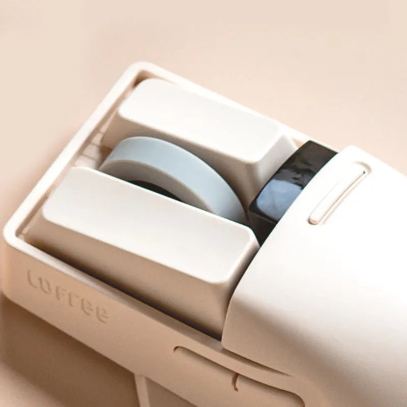Xiaoqiao Tofu colour wireless mouse with seven buttons and USB-C charging port