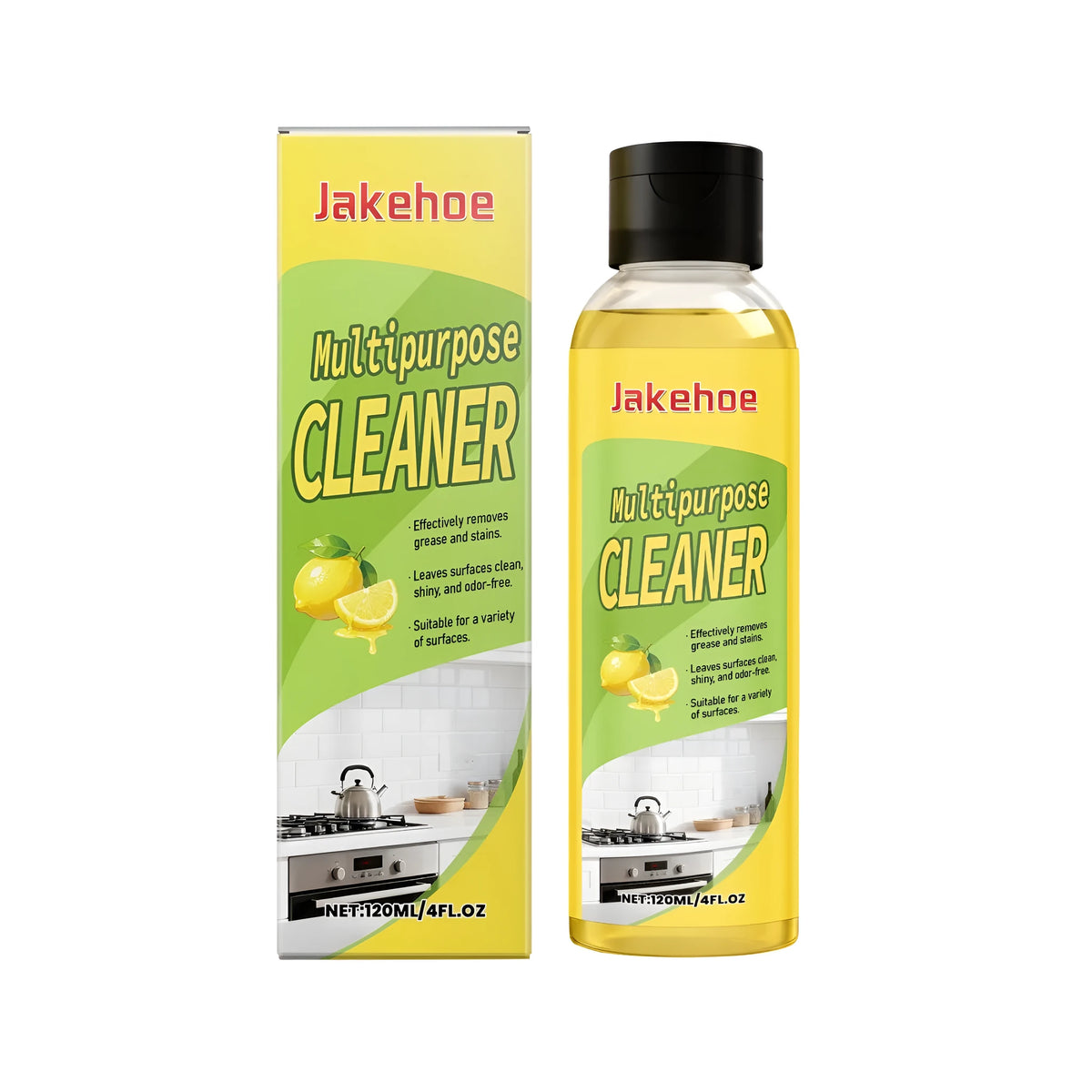 Multifunctional cleaner 120ml liquid cleaning agent for household surfaces