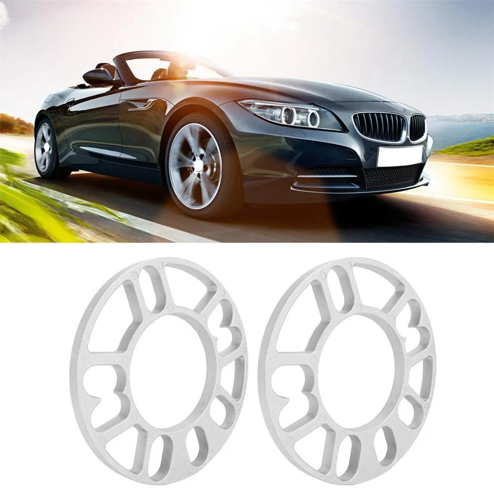 Automobile wheel hub widening gasket in 3mm, 5mm, 8mm and 10mm thickness options