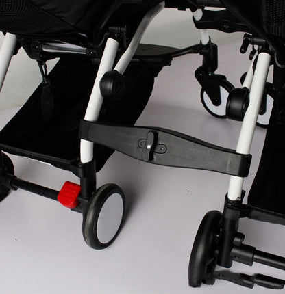 YOYA twin stroller connector accessory linking two single pushchairs together