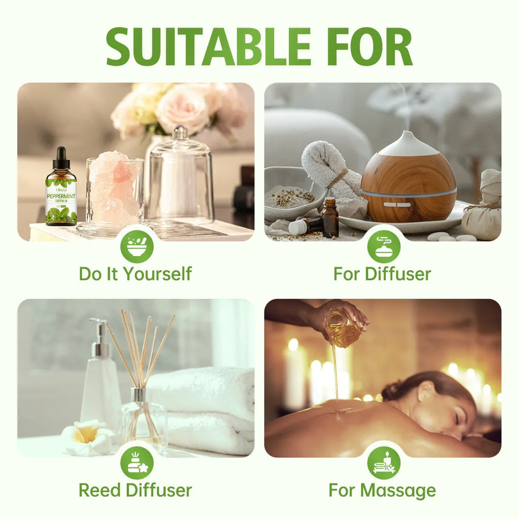 Lavender body massage oil in 30ml bottle with moisturising and nourishing formula for all skin types