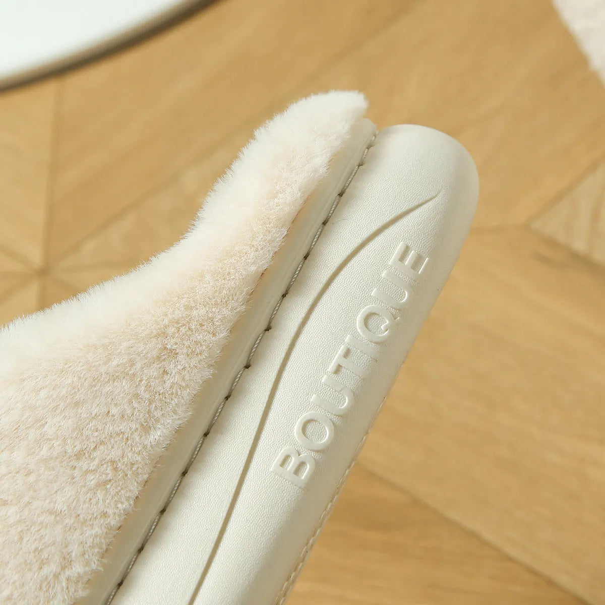 Panda-themed cotton and linen toe-ring slippers with non-slip PVC soles