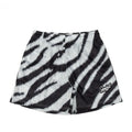 Men's leopard print training shorts quick drying polyester milk silk lining