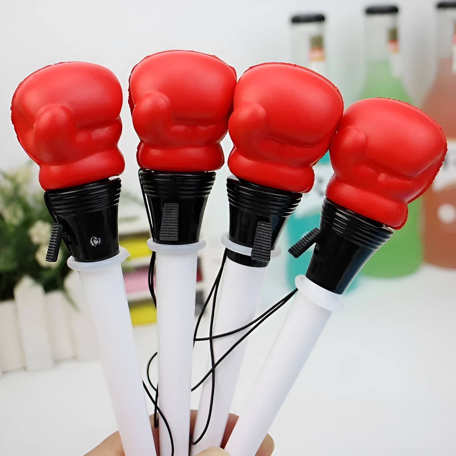 Pressure relief boxing pen with plug-in sleeve design and black 0.7mm bullet tip