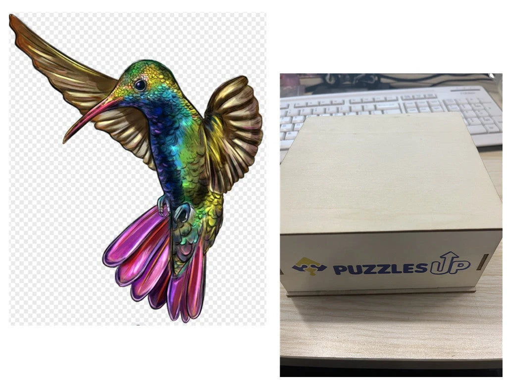 Animal Puzzle Puzzlesup A3 Size With The Box - Detailed wooden puzzle for creative minds