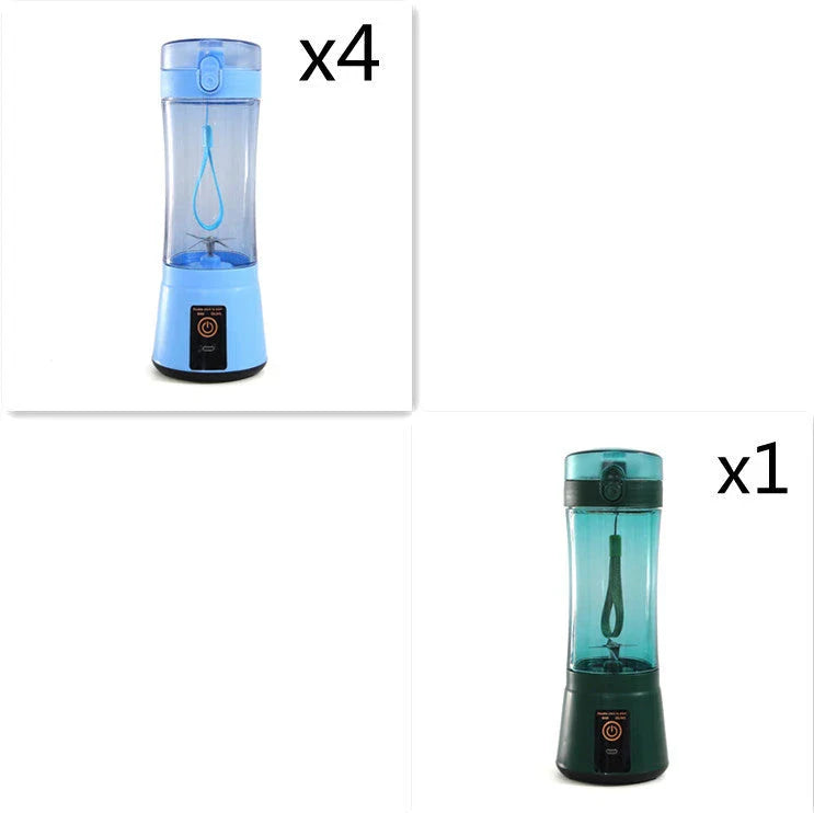 Rechargeable USB Smoothie Blender with Automatic Safety Features for Convenient, Portable Blending