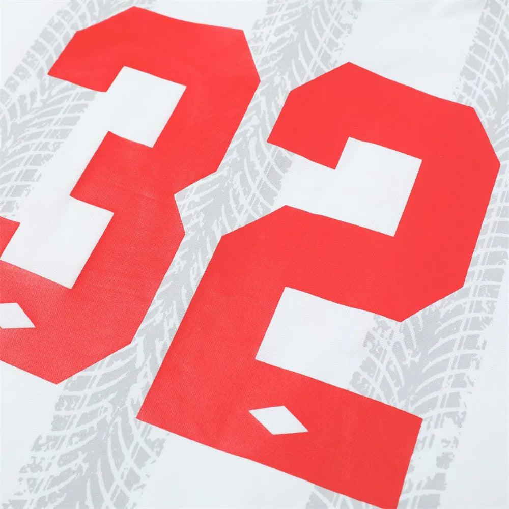 Digital printing short sleeve men's exercise jersey in white, loose fit polyester summer top