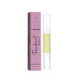 Small 3ml bottle of clear nail growth and cuticle moisturising treatment oil.
