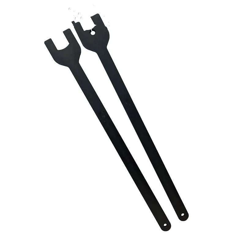 Land Rover fan wrench set showing 36mm and 40mm alloy steel spanners for coupler adjustment