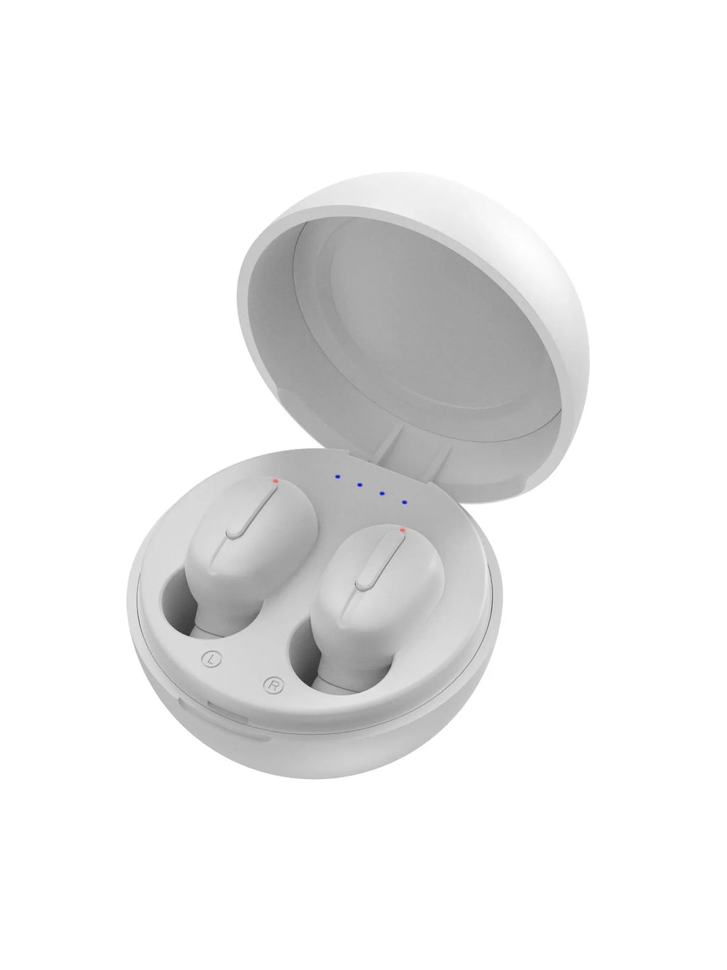 New in-ear sports stereo Bluetooth headset in black with USB charging style