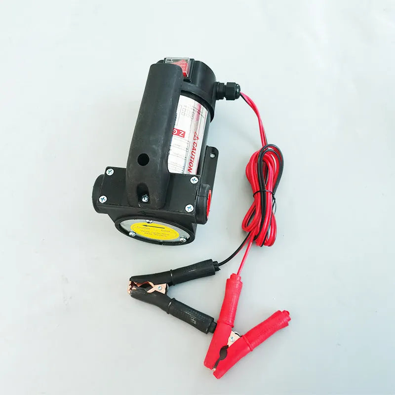 12V 24V electric oil pump set with 80L flow and 10-20m lift for diesel transfer