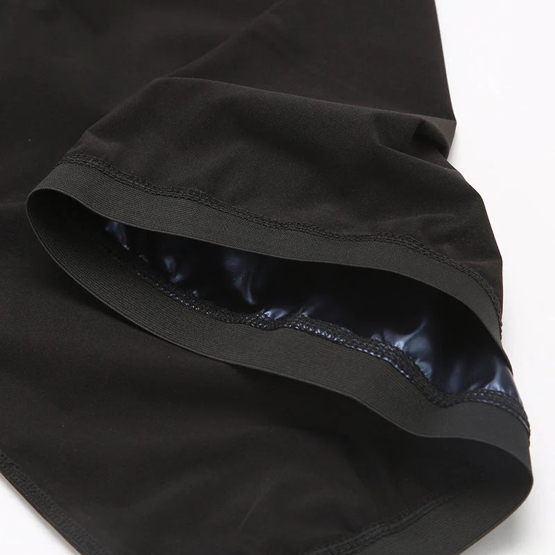 Men's neoprene sweat sauna vest for waist training and slimming