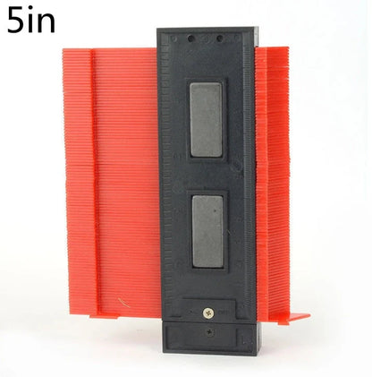 Radial Ruler Contour Gauge Taker Profile Gauge for precise irregular shape measurements