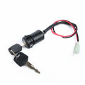 Waterproof electric car door lock actuator with wiring connectors for central locking system