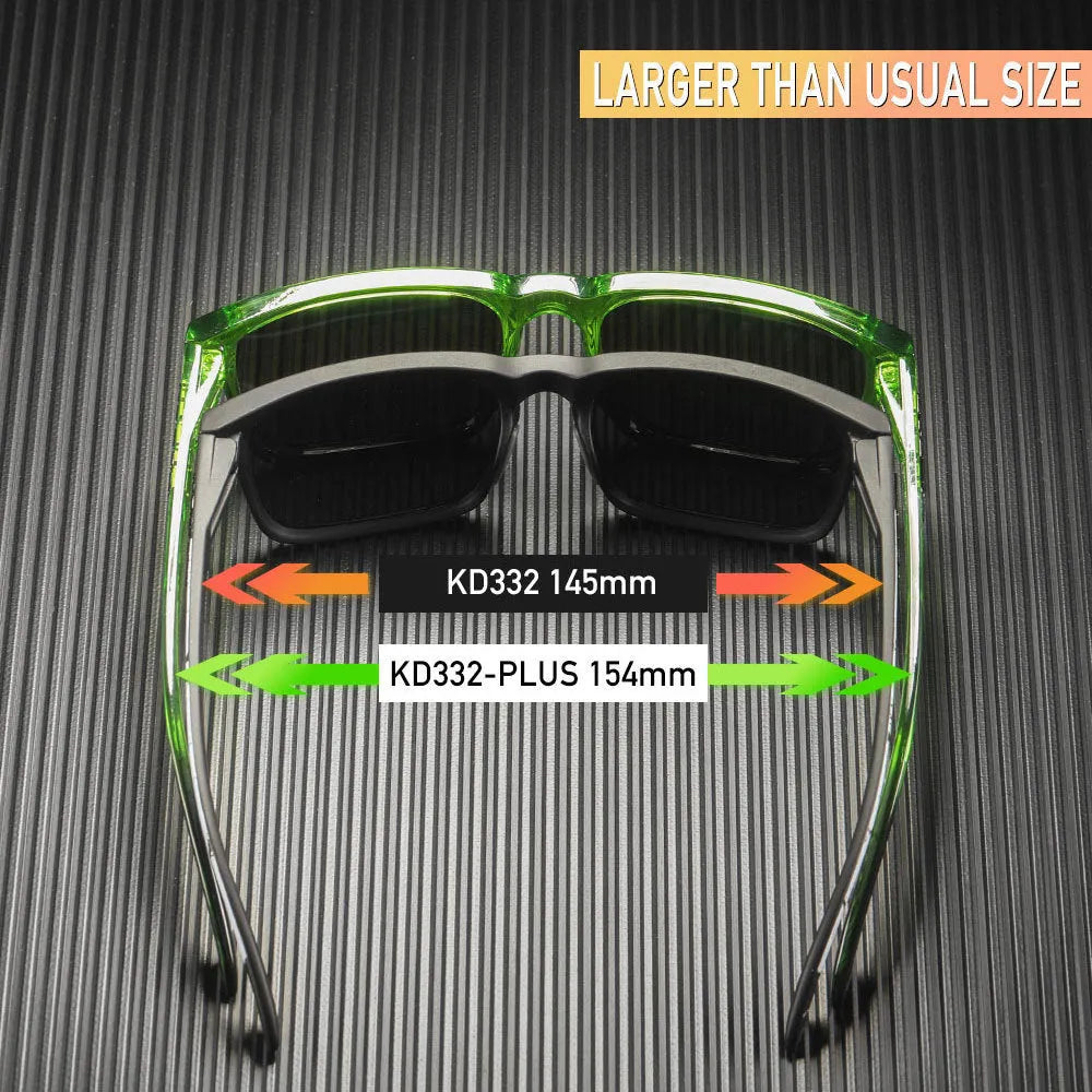 Square frame polarised sunglasses with TAC lenses and PC plastic frame in a selection of colours.