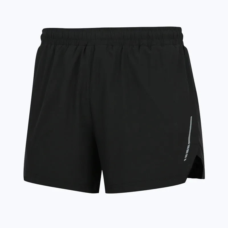 Men's quick-dry marathon running shorts in straight-leg style available in four colours