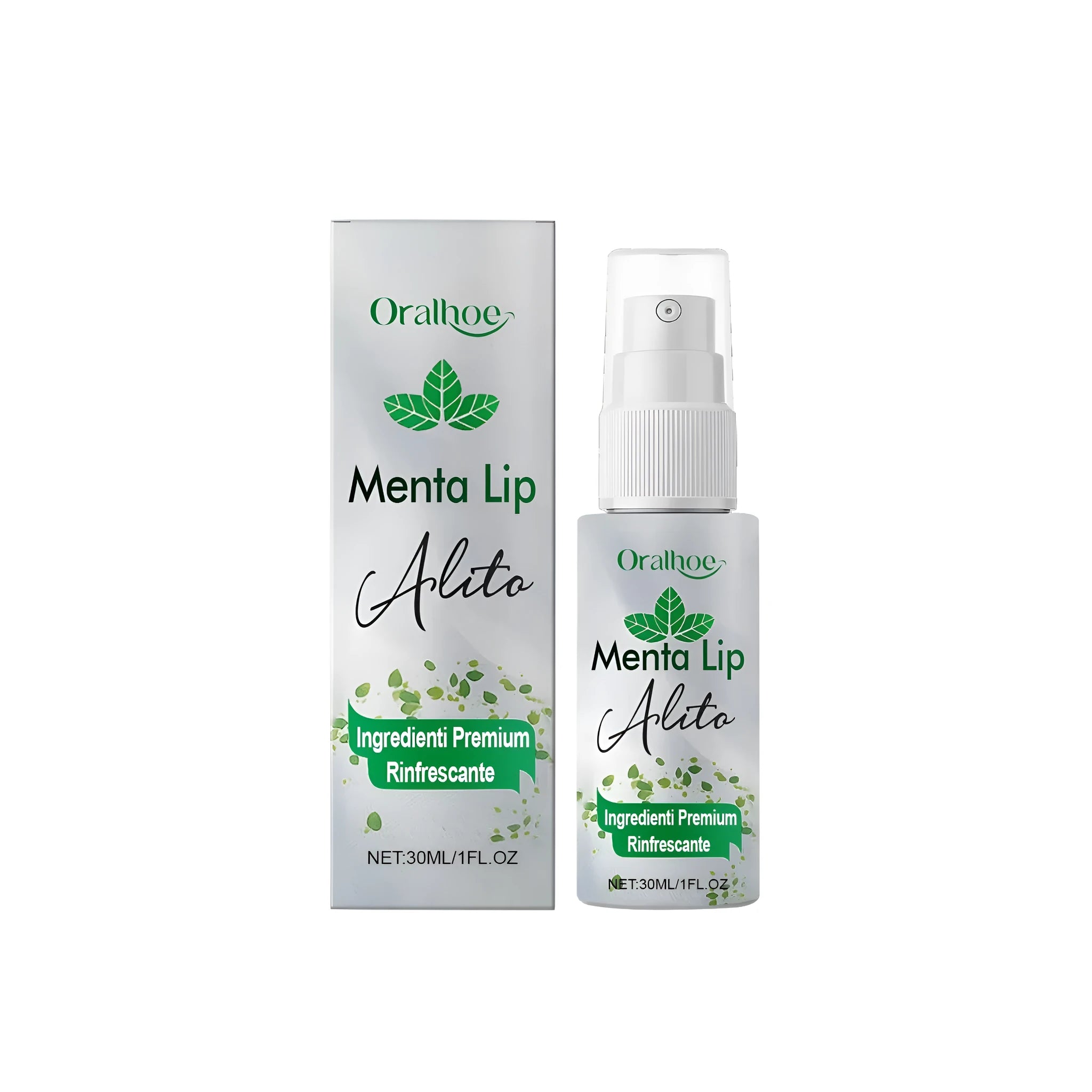 30ml bottle of mint oral spray for fast breath odor removal
