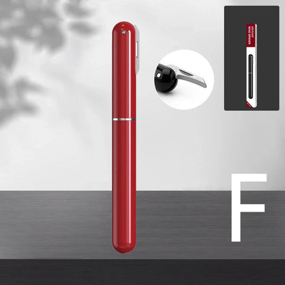 Red wine needle pen-shaped air pressure bottle opener for easy cork removal