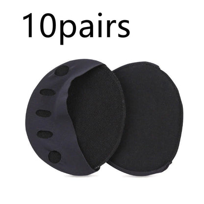 Invisible five finger socks with forefoot cushion pads for foot pain relief