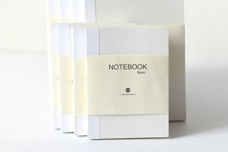Fixed page refill diary notebook with 80 sheets of 100g Dowling paper