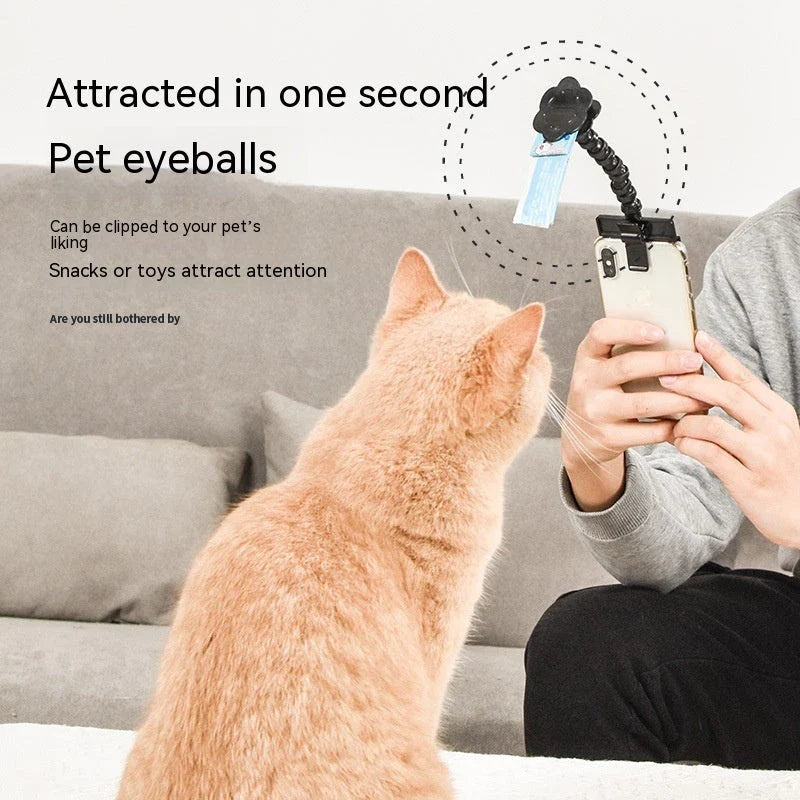 Premium pet camera clip for capturing cute and adorable moments with your furry friends