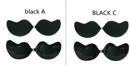 Deep V Invisible Bra with Mango Cup for seamless support under swimwear or dresses