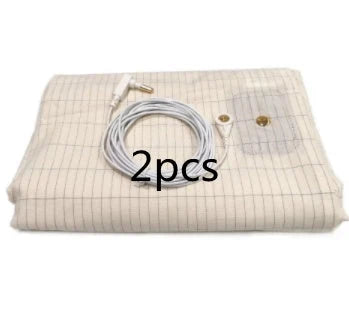 Grounded Conductive Flat Sheet for Natural Earthing with gold grounding cable