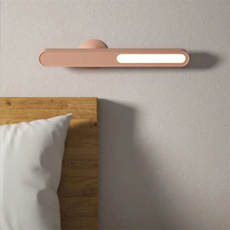 Versatile Magnetic Desk Lamp with Geometric Design, Wireless and Multi-Functional Lighting Solution