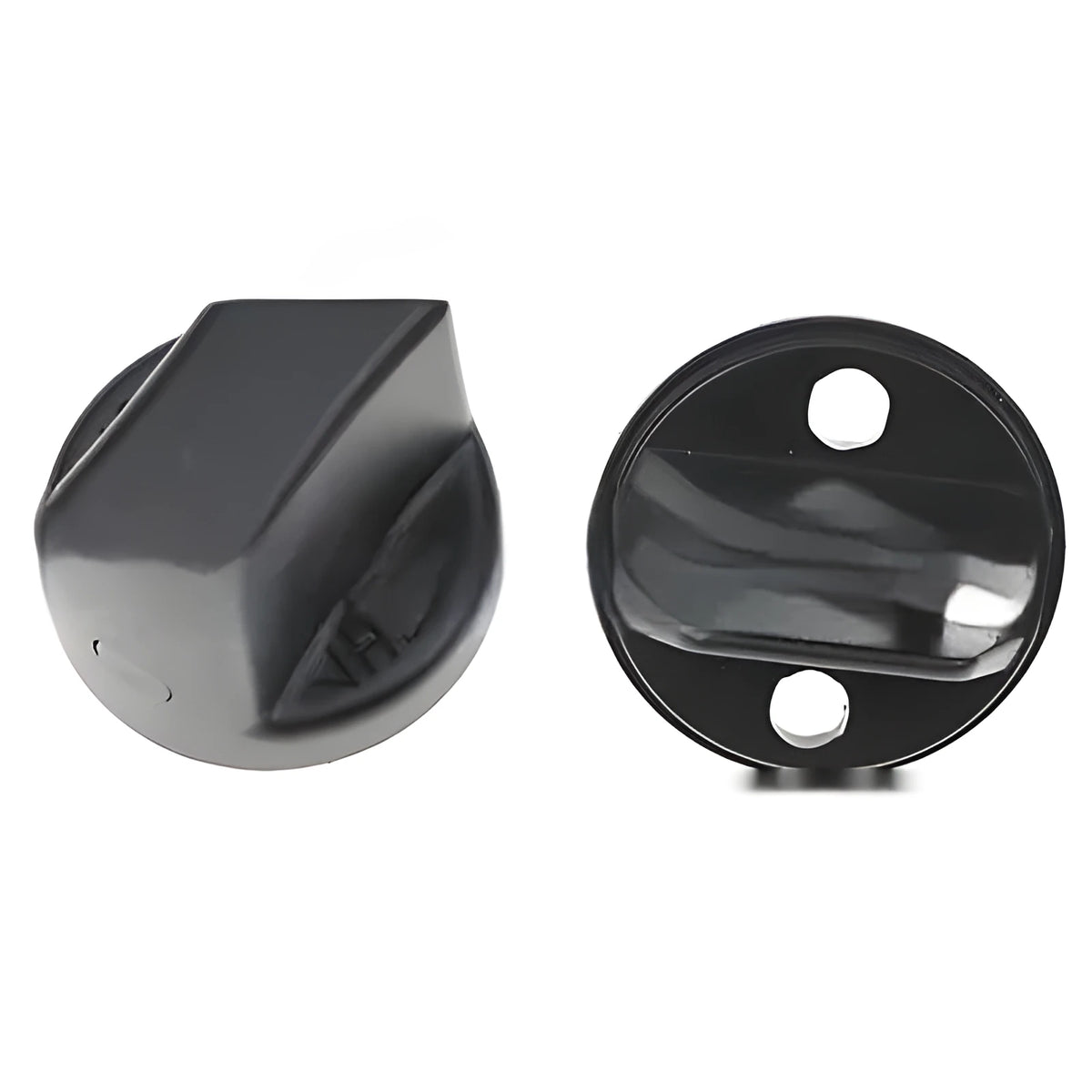 Black ABS ignition knob cover for automobiles, reference 4408A167 and 4408A031