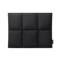 Soft fluffy polyester laptop sleeve in black retro style for 13-15.6 inch laptops
