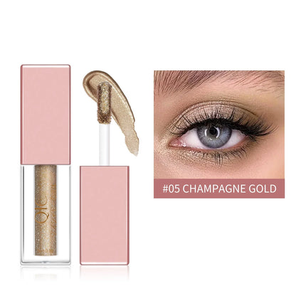 Liquid Eyeshadow with crushed diamond effect in various shades for a glamorous look