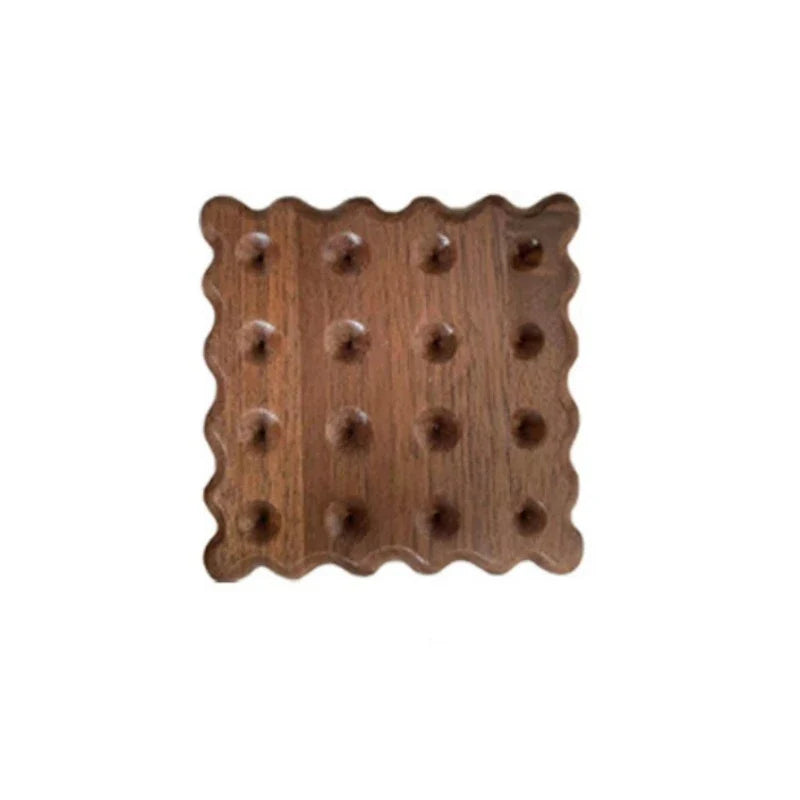 Versatile wooden coasters made from premium natural materials, ideal for protecting surfaces and adding a rustic touch to your kitchen