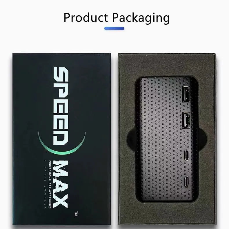 USB extension hub hidden storage compartment for Tesla Model Y Model 3 centre console plastic Magic Bean Y Box with Apple PD data line