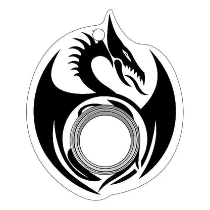 Original Puzzle Gyro Fidget Spinner Keychain for stress relief and focus improvement