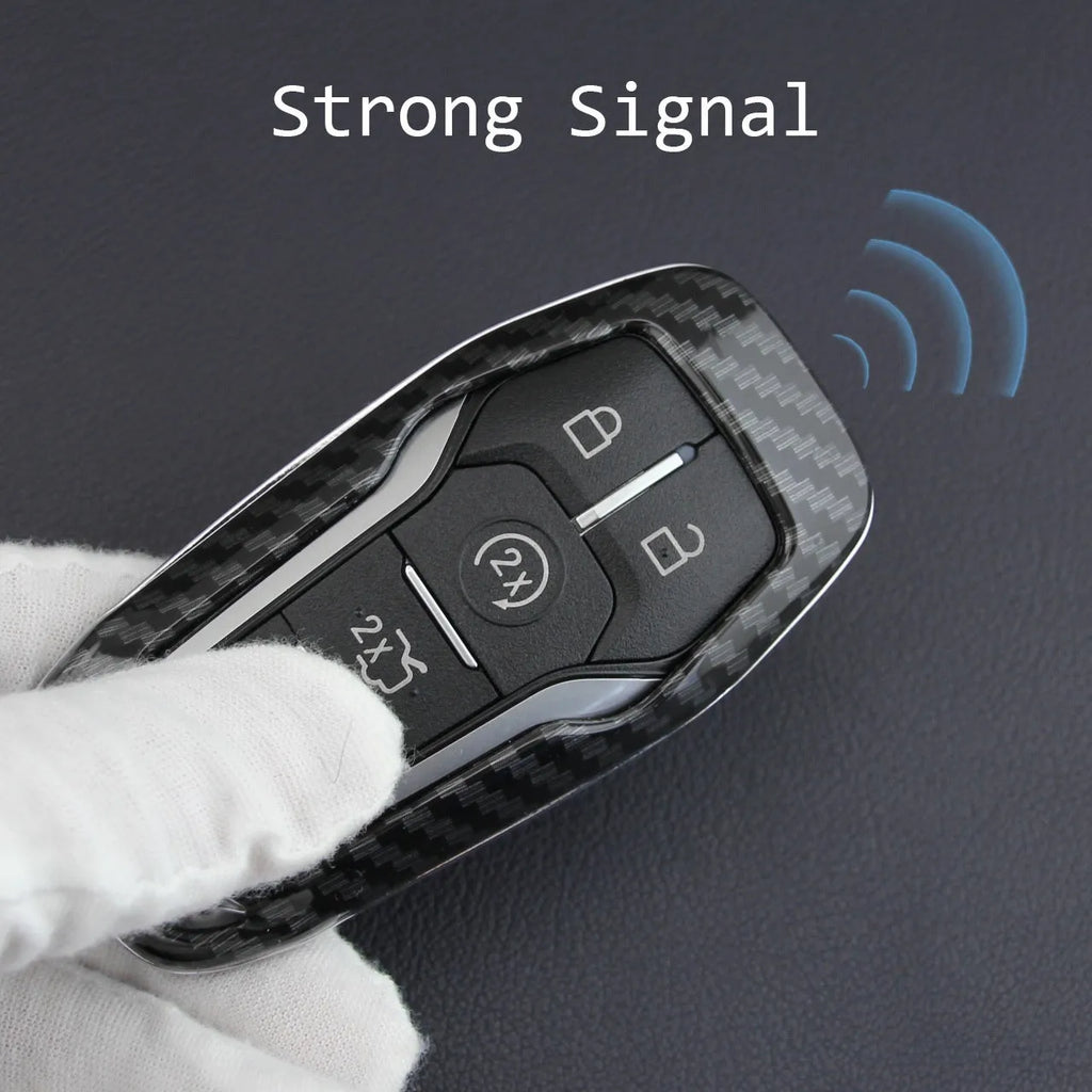 Plastic car key remote protective shell shown in single shell and buckled styles.