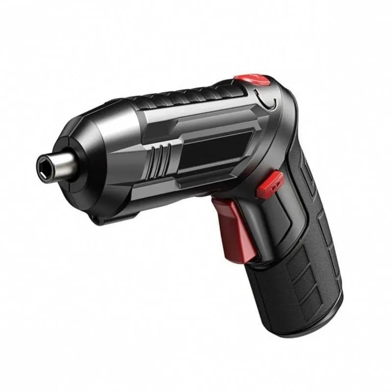 Electric screwdriver tool with utility bag for organised storage