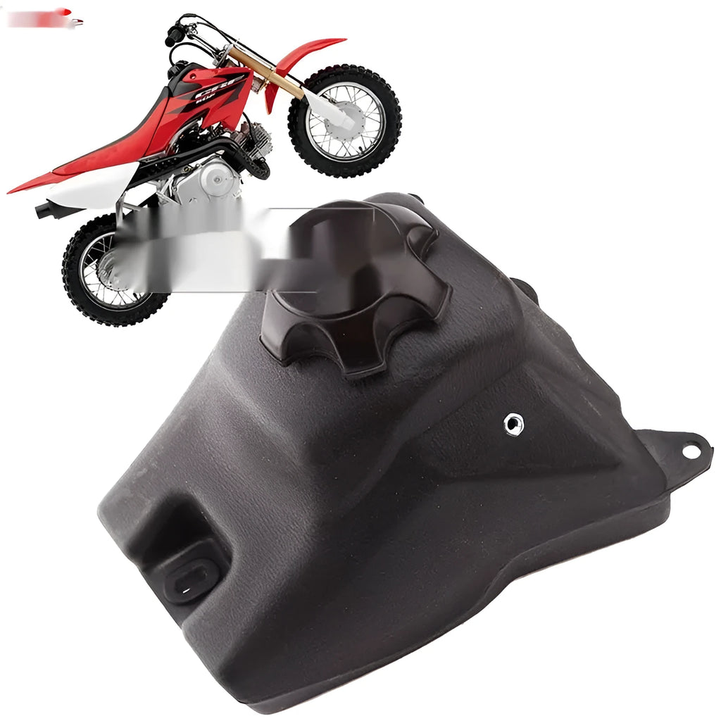 CRF50 plastic fuel tank with cap, 24x14x25cm, for scrambling motorcycle