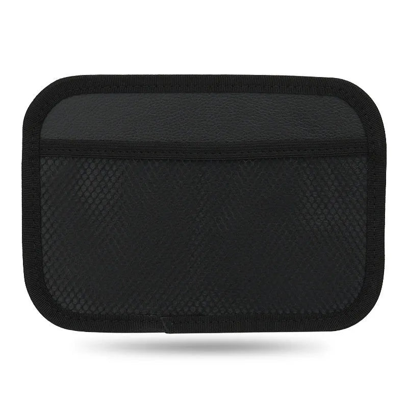 Adhesive mesh pocket storage shopping bag for car and home, polyester net pocket, large size