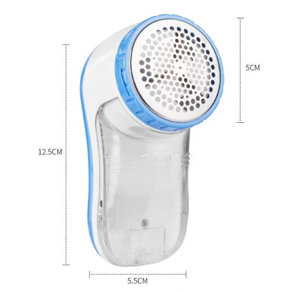 High-power USB-charged clothing de-balling device with stainless steel blade