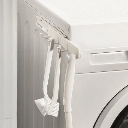 Four-row gap hook for kitchen and bathroom storage, made from durable ABS plastic