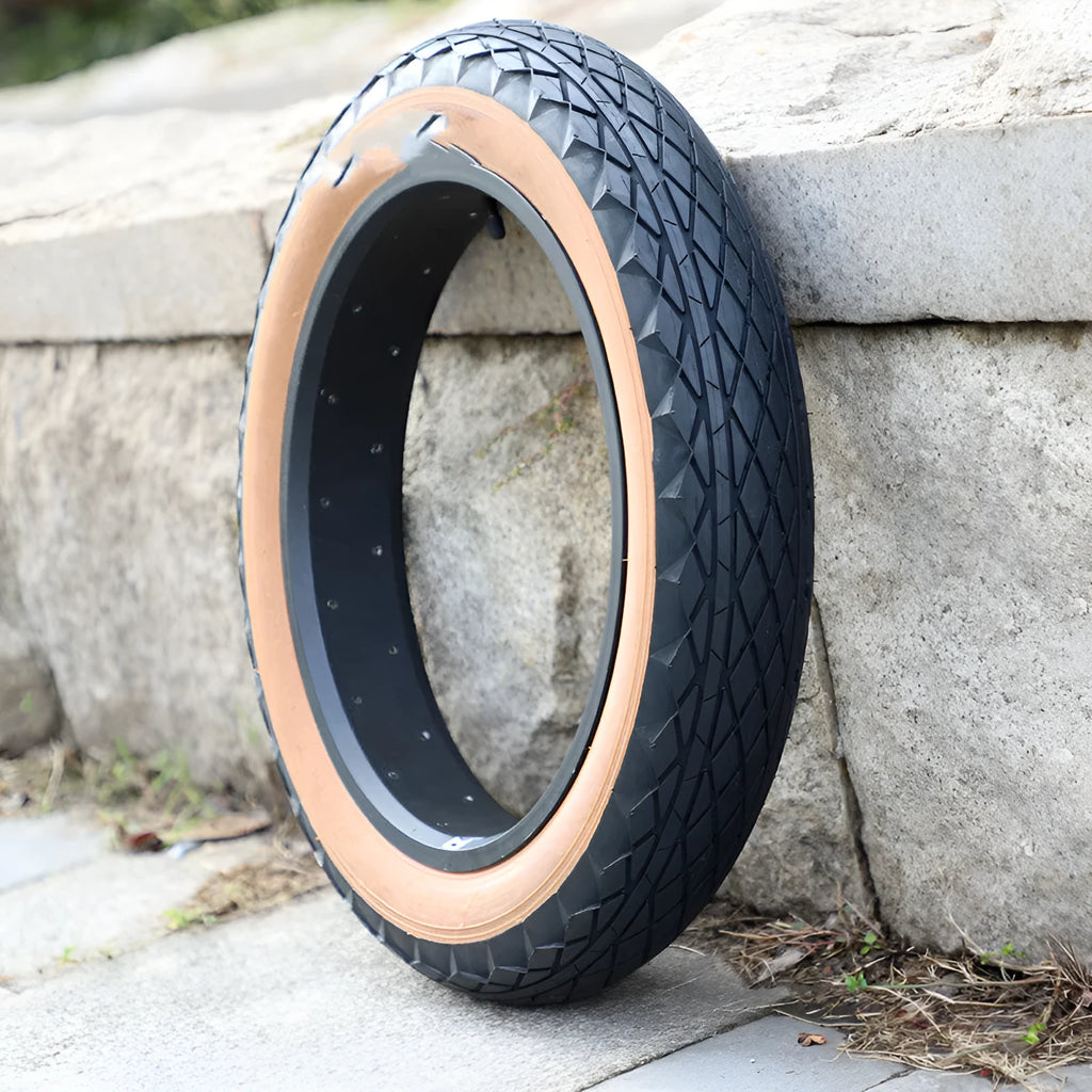 20x4.0 brown rubber tyre for snowmobile and electric beach car replacement