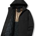 Men's winter waterproof stormtrooser jacket in black with Asian sizing options