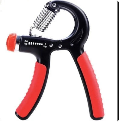 Adjustable hand grips 10-40kg in orange and black, perfect for strengthening hands, wrists, and forearms