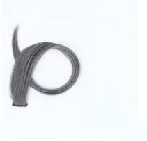 Vibrant gradient long curly hair wig patch for stylish transformations