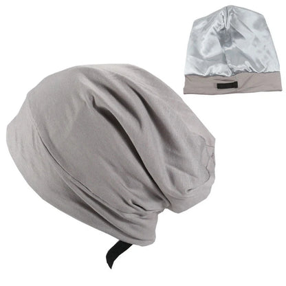 Adjustable men's satin lined hood in various colours for spring and autumn wear