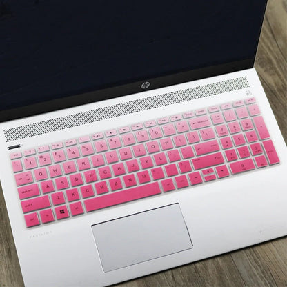 15.6-inch silicone keyboard film for HP Light and Shadow Wizard 4th Generation laptop in various colours