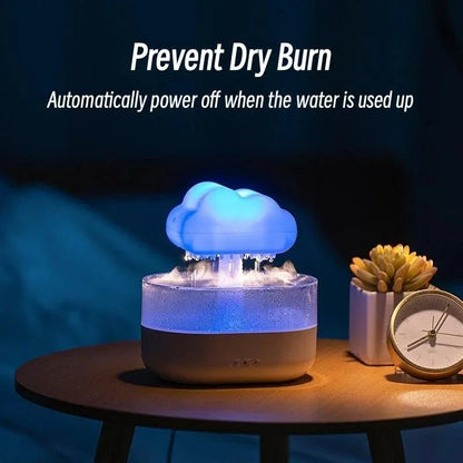 Calming Cloud Humidifier with Soothing Sounds, Color-Changing Lights, and Relaxing Atmosphere